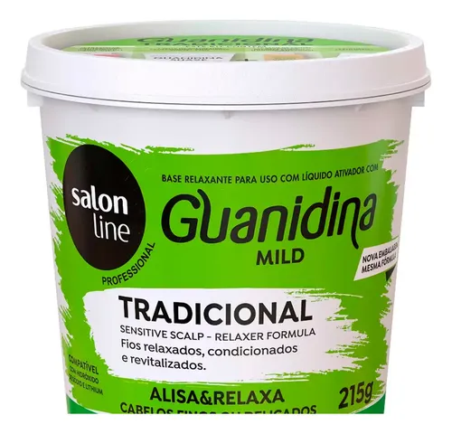 Salon Line Guanidina Mild Alisado Tradicional Pelo Fino 3c