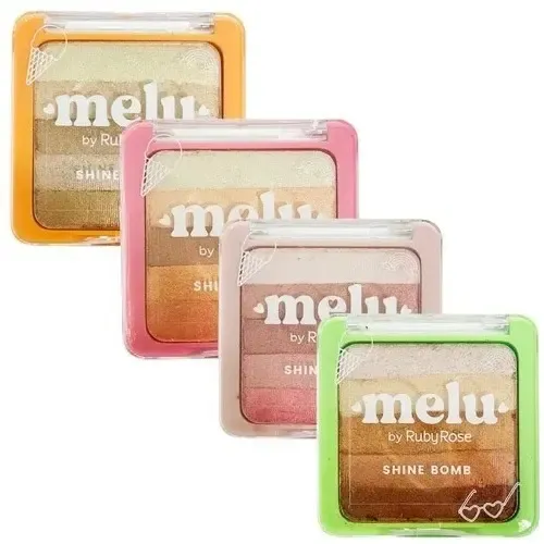 Iluminador Highlighter Shine Bomb Melu By Ruby Rose Original