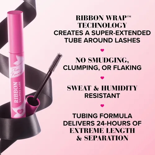 Máscara De Pestañas Envuelta En Cinta Too Faced | Longitud E