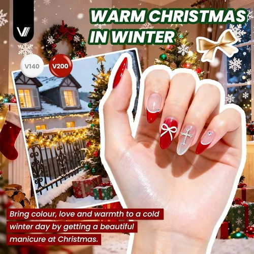 Kit Esmalte Gel Vanreesa 84 Pzs Luz Uv Tips Almendra