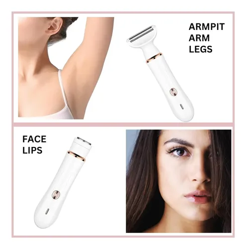 4 In 1 Women’s Epilator – Electric Intimate Area Tool