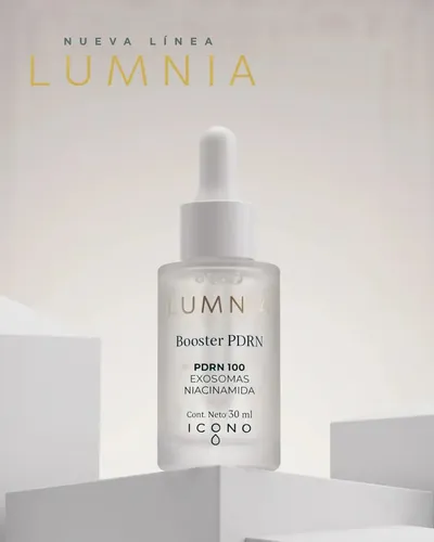 Booster Serum Pdrn Exosomas Niacinamida X30 Lumnia Icono Todo Tipo De Piel Día