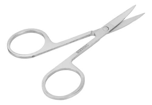 Y Tijeras De Belleza De Punta Fina Para Cejas, De Acero H.