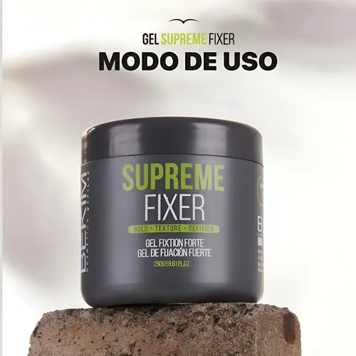 Gel Bekim Supreme Fixer 250 Gr Textura Y Definición X4