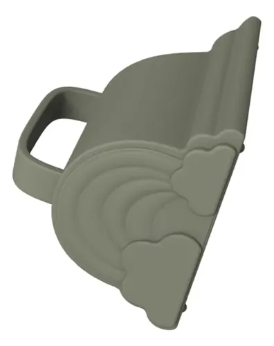 Vaso De Baño Portátil Con Enjuague De Champú Para Bebés De C Verde Oscuro