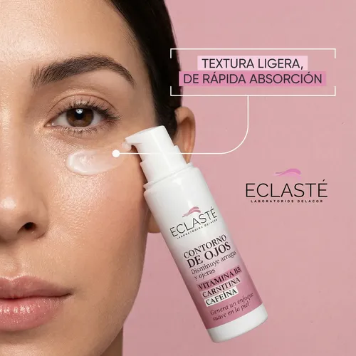 Contorno Ojos Eclasté 15ml Disminuye Bolsas Ojeras Arrugas Todo Tipo De Piel Día/noche