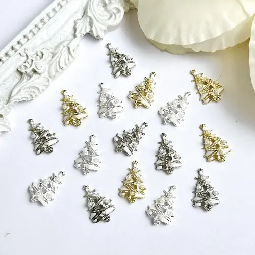 20 Pegatinas Decorativas Para Uñas Árbol De Navidad Diy