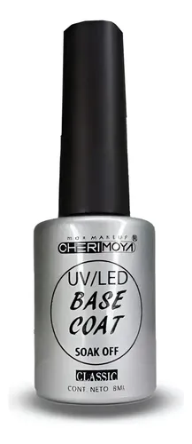 Base Coat Cherimoya 8ml. Esmalte Semiperma Uñas Esculpidas