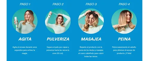 Shampoo Seco En Aerosol Batiste Fresh Breegy Citrus Lavado Sin Agua