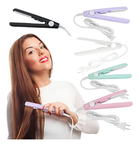 Planchita de pelo mini MOSHARMA Planchas de pelo Mini plancha portátil colores surtidos