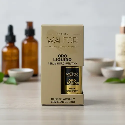 Serum Hidro Nutritivo Beauty Walfor Oro Liquido Argan 50g