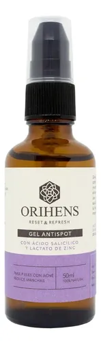 Orihens Gel Exfoliante Antispot 50ml para Acné Ácido Salicílico Día/Noche