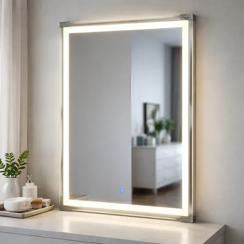 Espejo Touch Led 45×90 Esmerilado Frio O Calido