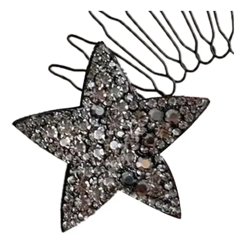4 Herramienta De Peinado De Diamantes De Imitación Negro