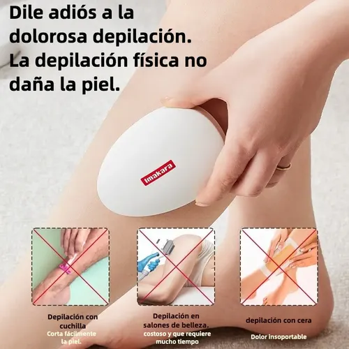 Depilador Físico Indoloro 2en1 Exfoliante Corporal Unisex