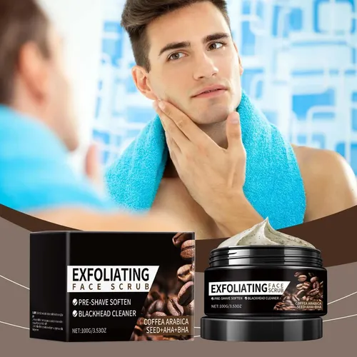 Cy Exfoliante Facial De Café Para Eliminar Puntos Negros Y
