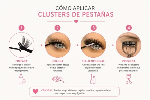 Kit 300 Pestañas Postizas Pelo A Pelo Con Pegamento Y Pinza