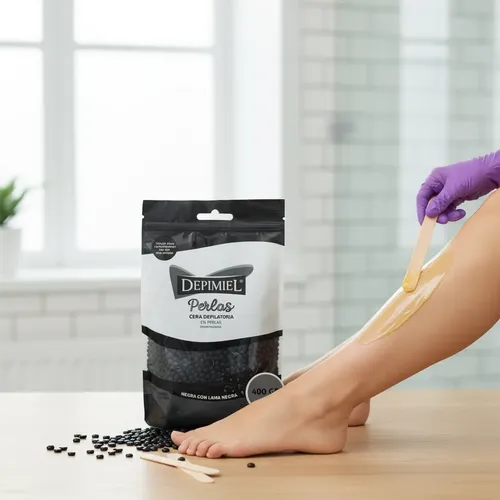 Depimiel Cera Depilar En Perlas Negra Bolsa X 400 Gr