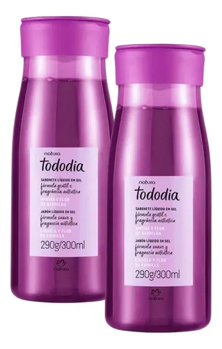 Jabon Liquido Corporal Ciruela Y Vainilla X2 Tododia Natura