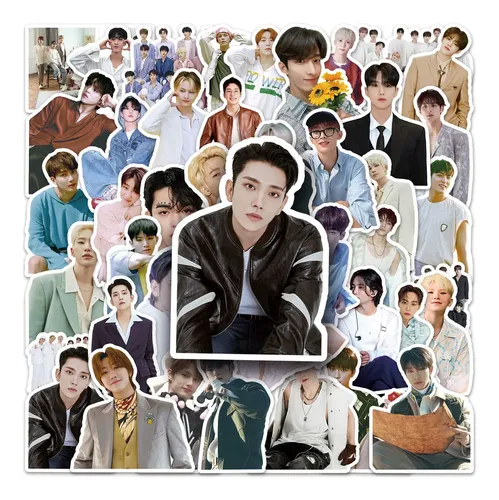 50 Piezas De Seventeen Graffiti Personalizado Korean Boy