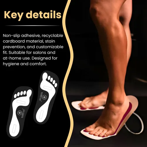 Protectores Desechables Para Pies Kobbtan Spray Tan 25 Pares