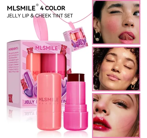 Blush Barra Jelly Gelatina Tinta Tendencia New Labial Sombra