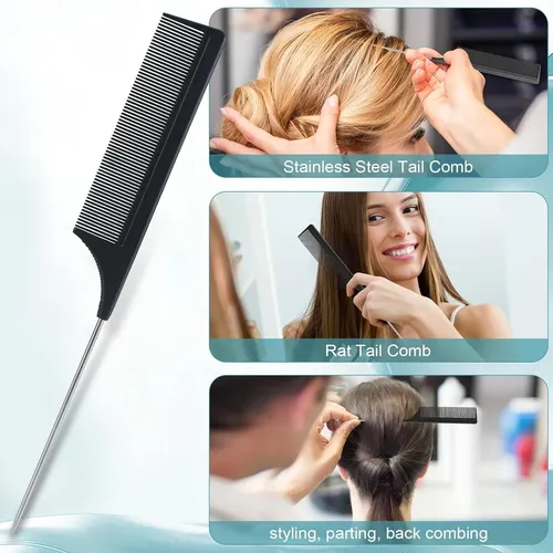 Set De Peines Para Peinar Cabello Rizado