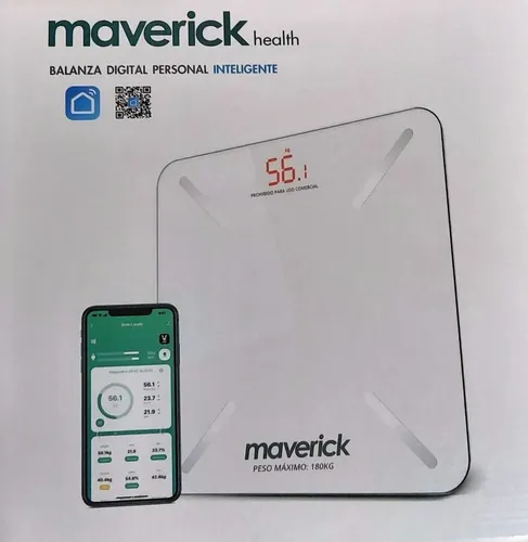Balanza Digital Personal Smart Maverick 180k Bluetooth Bpd02