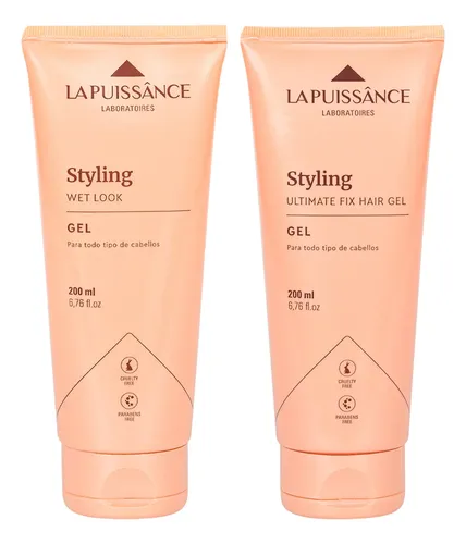La Puissance Styling Kit Gel Wet Look + Ultimate Fix Hair
