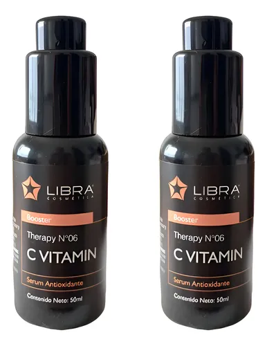 Booster Serum Vitamina C Libra Cosmetica Pack 2