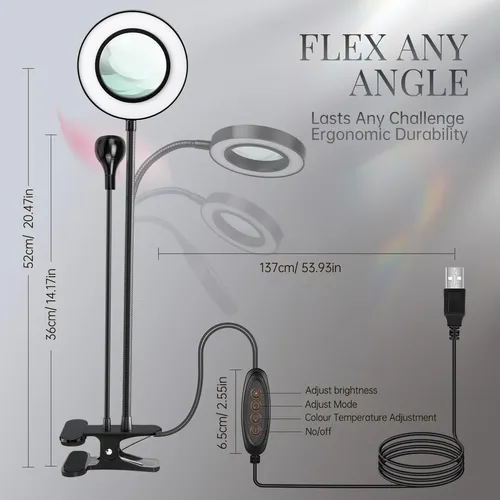 Lámpara Uv Para Uñas Negra Con 4 Niveles De Luz