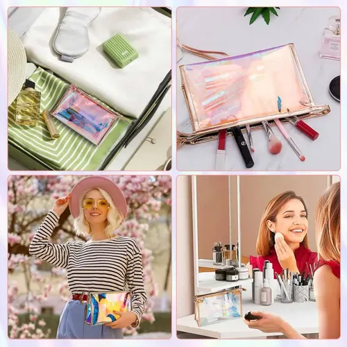 Abc Gzh Bolsas De Maquillaje Holográficas As3.10 Bolsas De