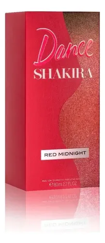 Perfume Shakira Dance Red Midnight Edt 80 Ml
