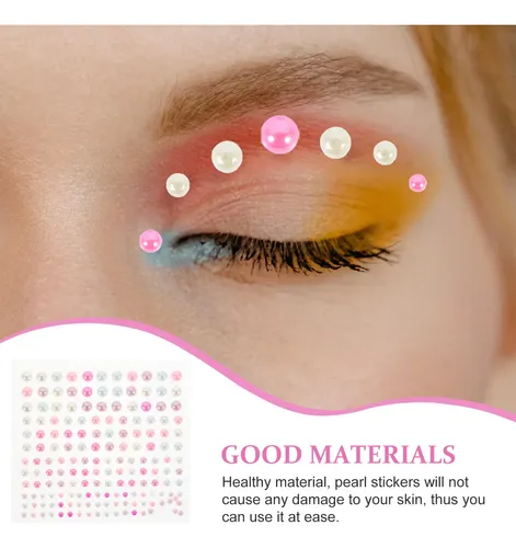 Pegatinas De Perlas Para Uñas 4 Hojas