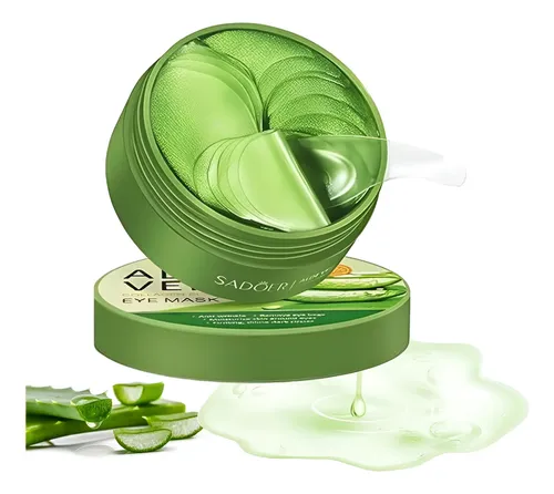 60 Parches De Gel Para Ojos Firstfly Con Colágeno Y Aloe