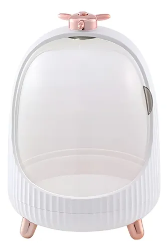 Organizador Cosmeticos Maquillaje Make Up Capsula Chico Luz