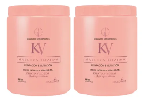 2 Mascara De Keratina X 1kg Ossono