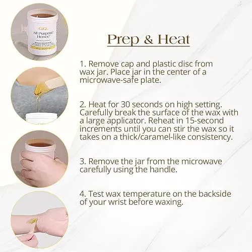Cera Depilatoria Gigi All Purpose Honee Para Rostro Y Cuerpo