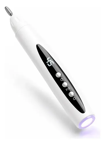 Pulidora De Uñas Eléctrica 2 En 1 Con Lámpara Uv