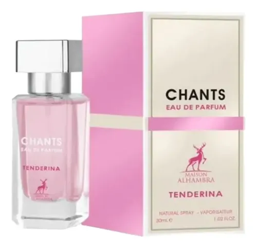 Perfume Tenderina Chants Eau de Parfum Floral Frutal 30ml Mujer
