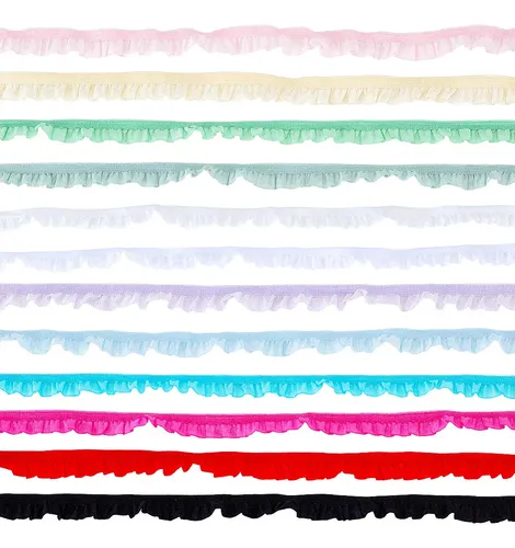 Patrón De Tartán De Cinta De Poliéster De 12 Colores, 24 Yar