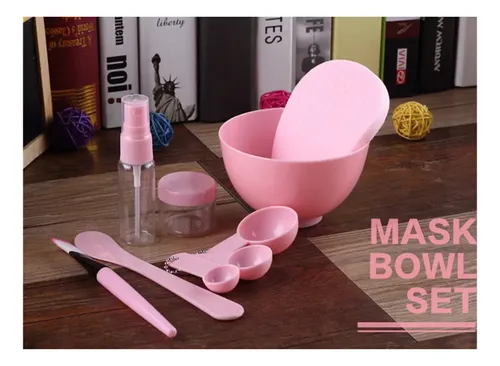 Kit De Herramientas De Maquillaje Facial Con Espátula, 9 Uni