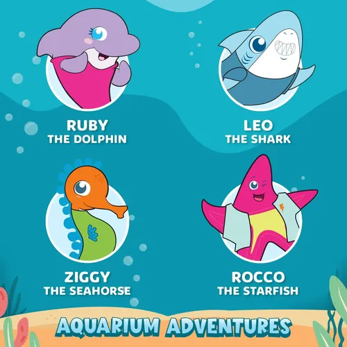 Hilo Dental Acuático Aquasonic Para Niños A Partir De 6 Años Azul