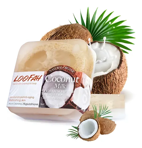 Jabón Facial Corporal Limon Esponja Limpieza 80g