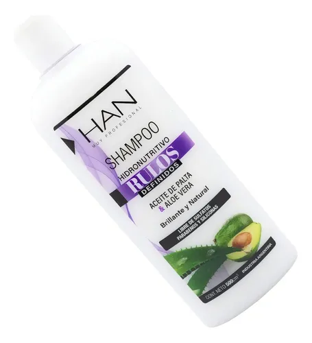 Han Shampoo Rulos Definidos (apto Metodo Curly Hair) X500ml