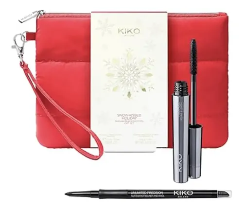 Kiko Milano Set Rímel Voluminizador Y Delineador De Ojos