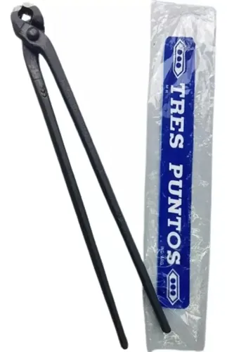 Tenaza Armador Tres Puntos Medio Corte 35cm Ind Argentina