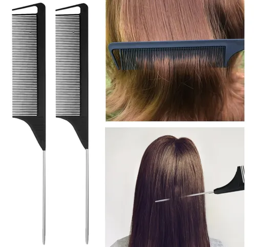 Juego De Cepillos Para El Cabello Zvorei De 8 Piezas Con 4 H