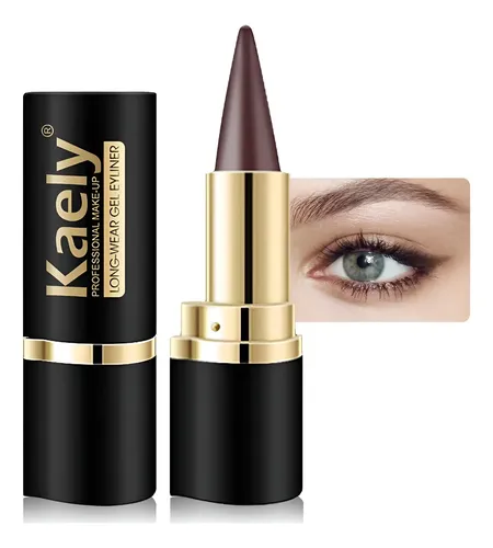Kaely Lápiz Delineador De Ojos De Gel Marrón,