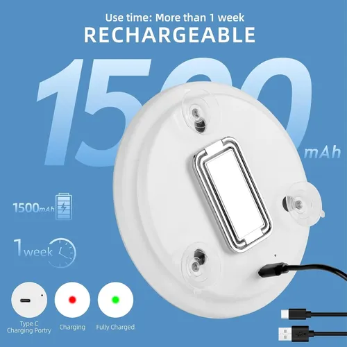 Espejo De Aumento Con Luz De 30x, Grande De 6 Pulgadas, &qt